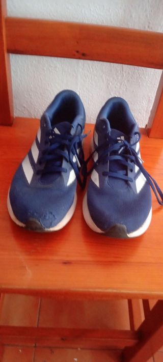 Adidas Bambas Azul y Blanco