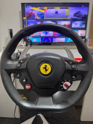 Volante Thrustmaster PS4/PS5 t80rw ferrari 488 gtb