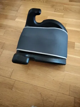 Alzador de coche negro y gris