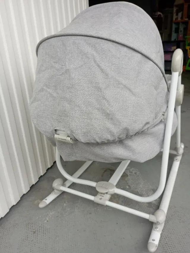 Hamaca Kinderkraft 5 en 1 gris