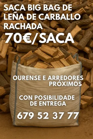 Carballo Rachado Cocina/Estufa/ Chimenea Ourense