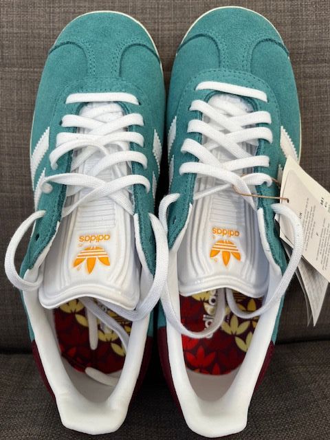 Adidas Gazelle Turquesa Nuevas