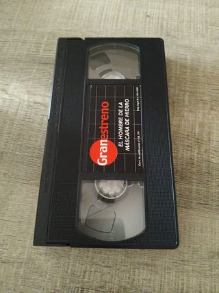 El Hombre de la Máscara de Hierro VHS