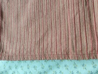 Colcha/Cubre Sofá Rayas, color naranja