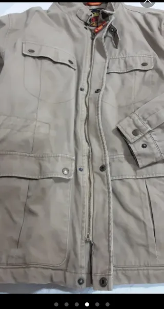 Chaquetón chico/caballero beige