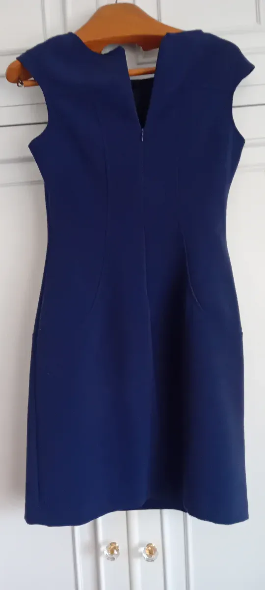 Vestido azul elegante