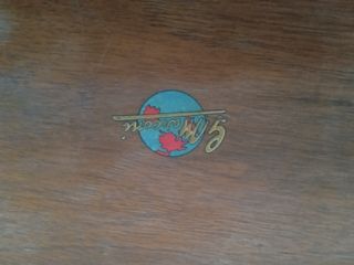 Radio Marconi Válvulas Marrón y Dorado