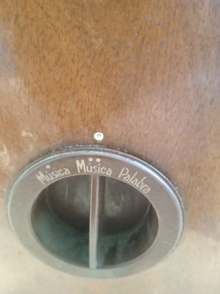 Radio Marconi Válvulas Marrón y Dorado