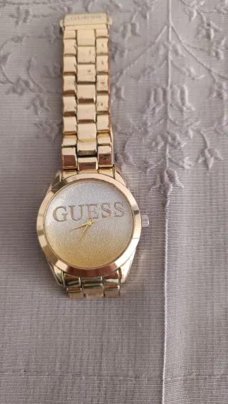Reloj Guess Dorado y Plateado Mujer