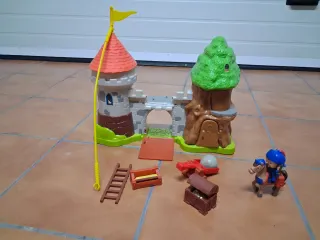 Castillo de Juguete Mike el caballero con Figuras
