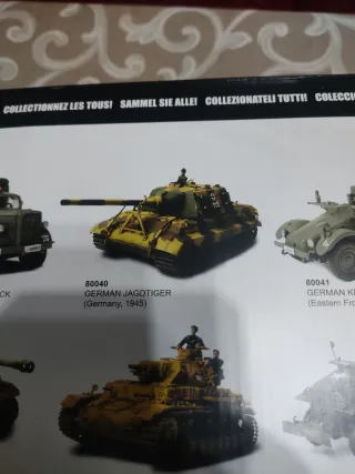 Maqueta Tanque Diecast Forces of Valor Jagdtiger
