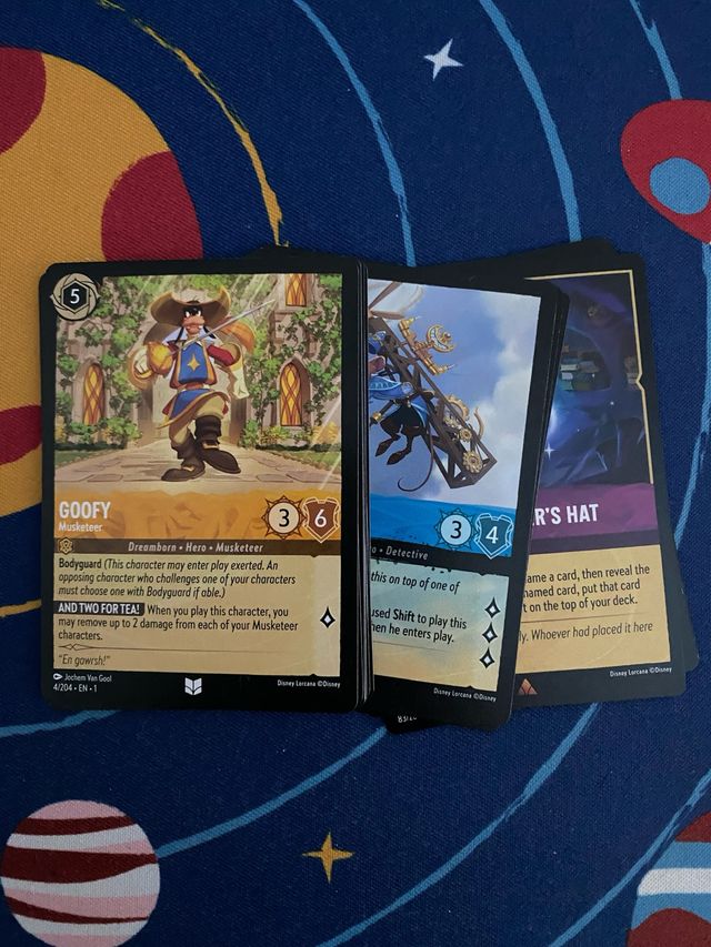 Lote Cartas Disney Lorcana para Miriam