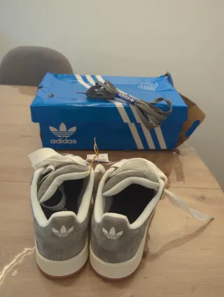 Adidas Campus T.36 Grises Originales