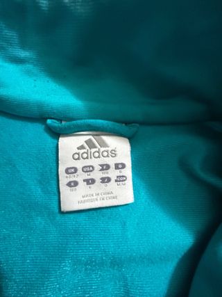 Chándal Adidas Negro y Turquesa