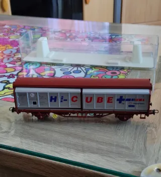 Maqueta vagón UBE Transfesa