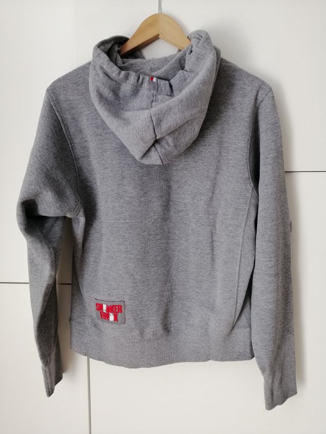 Felpa con cappuccio grigia Sneaker Freak