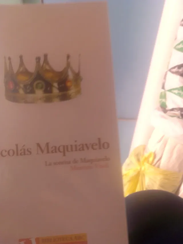 Libro Nicolás Maquiavelo de Giovanni Villari