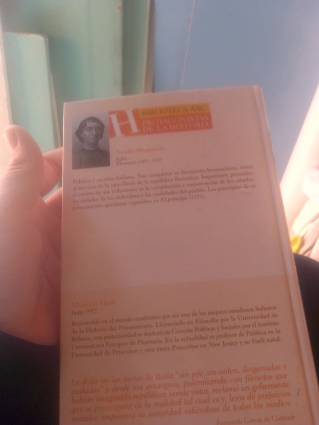 Libro Nicolás Maquiavelo de Giovanni Villari