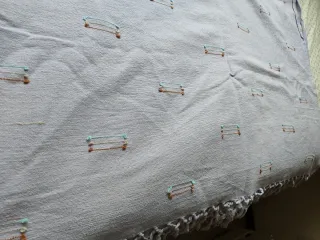 Colcha/Cubre Sofá 90cm Beige Multicolor