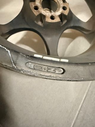 4 Llantas OZ 17 5x100 et35