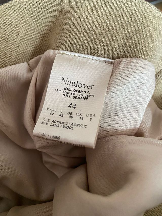 Falda Naulover Beige Larga