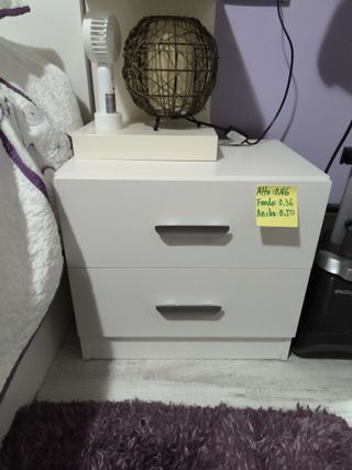 Muebles dormitorio: Armarios, cajoneras, mesillas