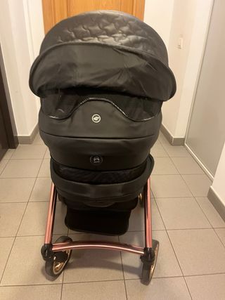 Carrito Bebecar Capazo + Silla Duo