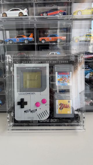 Vitrina Lego Nintendo Game Boy