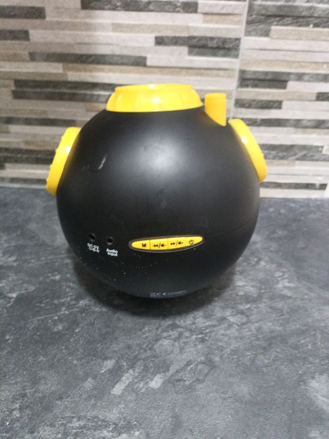 Planetario National Geographic Negro/Amarillo