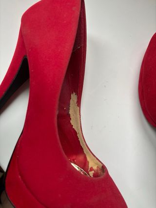 Zapatos Rojos Talla 39