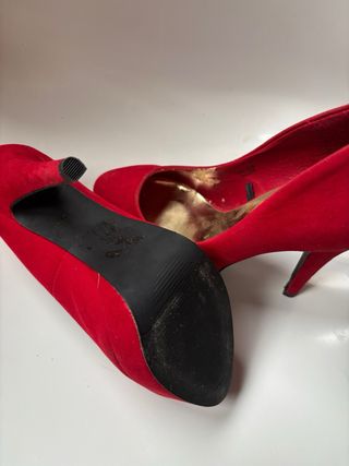 Zapatos Rojos Talla 39