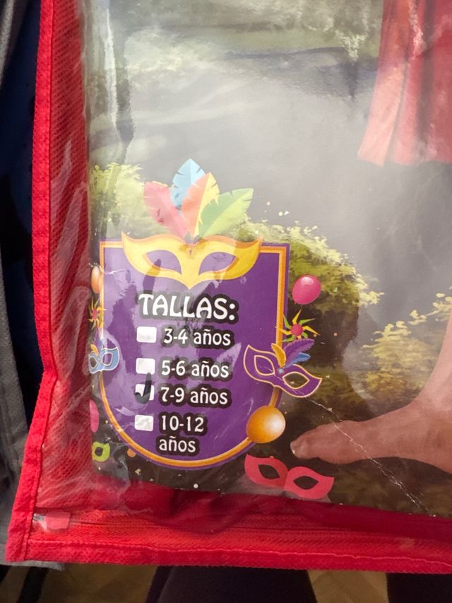 Disfraz Maya niño Talla 7-9 años