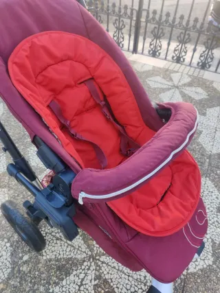 Silla de paseo Concord NEO Travel-Set Rojo