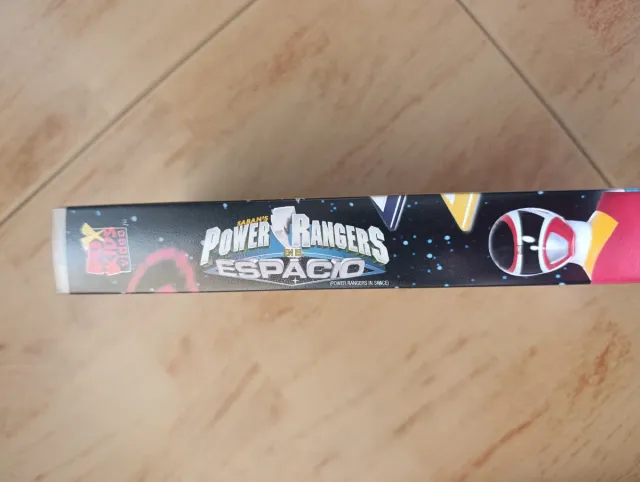 VHS Power Rangers en el Espacio