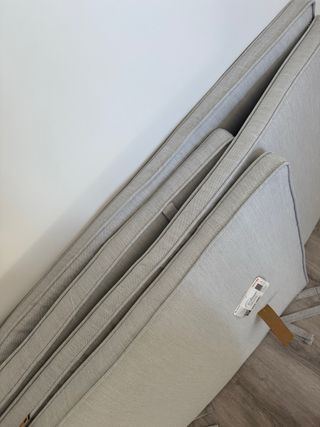 DOS Cojín tumbona NATERIAL sin estrenar