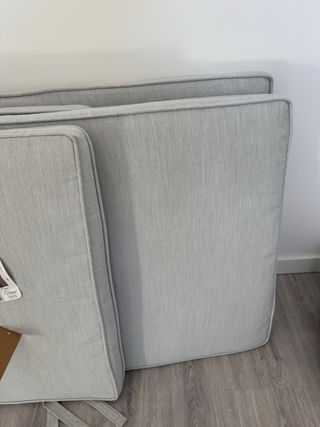 DOS Cojín tumbona NATERIAL sin estrenar