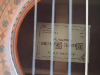 Guitarra Vicente Sanchis