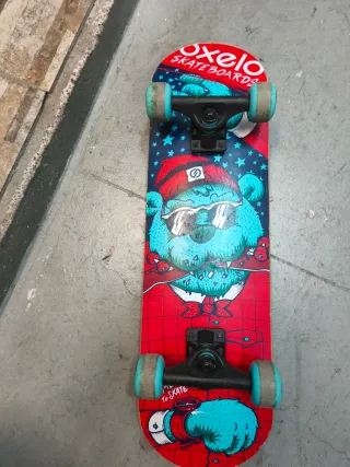 Skate Oxelo con diseño de oso