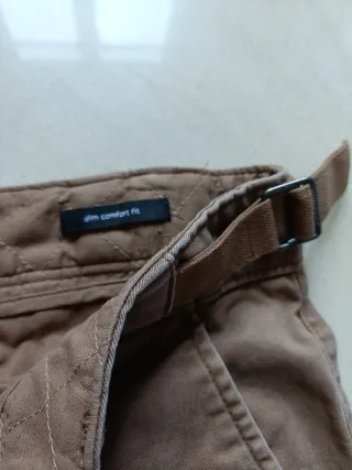 Pantaloni cargo Sisley Slim Comfort Fit