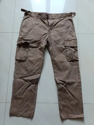 Pantaloni cargo Sisley Slim Comfort Fit