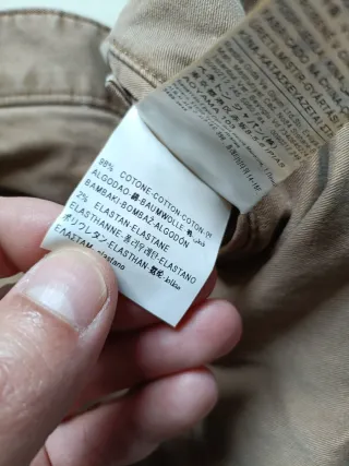 Pantaloni cargo Sisley Slim Comfort Fit