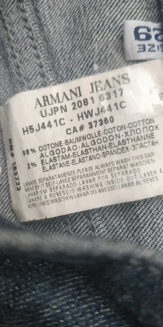 Vaqueros Armani