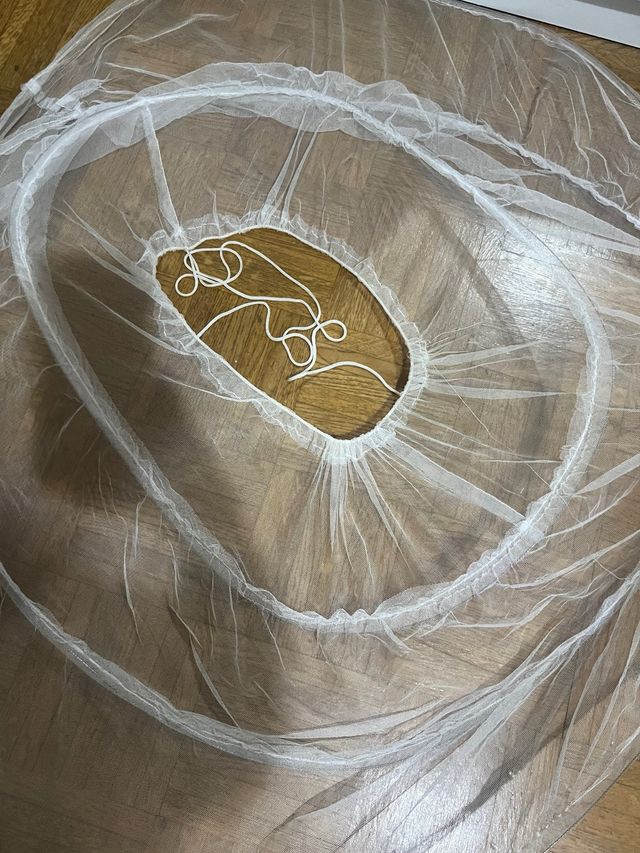 Disfraz Vampira Blanco Talla M-L