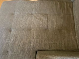 Sofá chaise longue gris tela grande