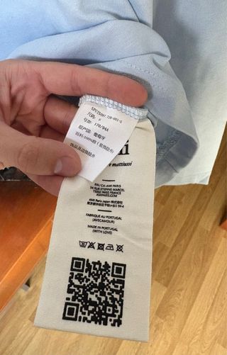 Camiseta AMI Paris Manga Larga