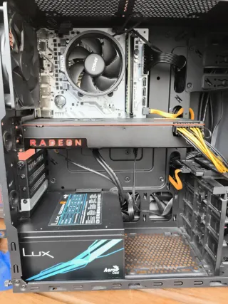 PC Gaming. Ryzen 5, SSD Nuevo, Radeon