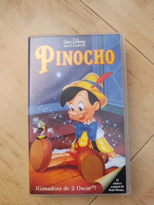 Película VHS Pinocho Walt Disney Los Clásicos