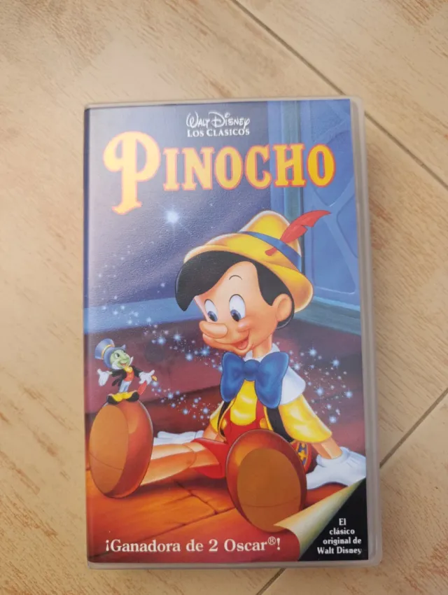 Película VHS Pinocho Walt Disney Los Clásicos