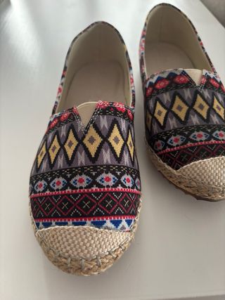 Alpargatas Etnicas Talla 38