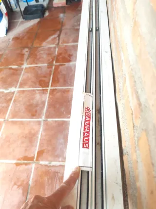 Balconeras Blancas 150x200cm Vidrio 2 unidades